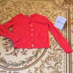 Ladies button down sweater in size x-small
